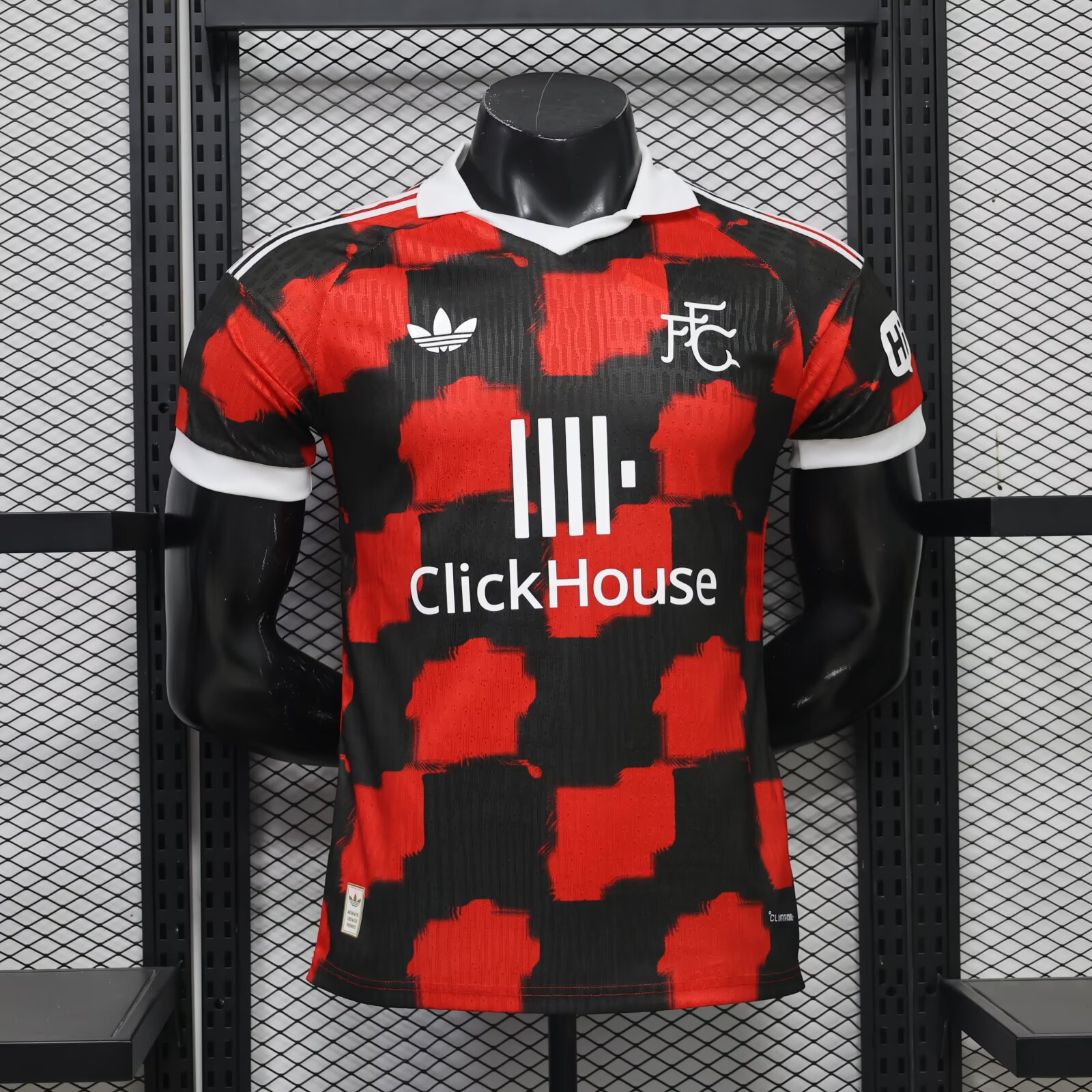 AAA Quality Fulham 26/27 Away Black/Red Soccer Jersey(Player)